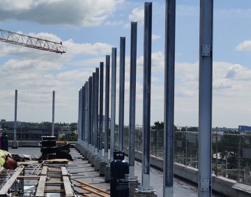 Konstrukcja Pod zaluzje Warszawa ul.Orzechowa