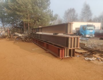 Konstrukcje stalowe belek HEB500