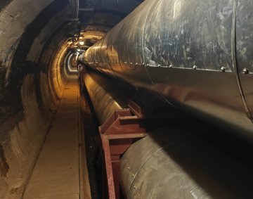 Veolia tunel pod Wisła długosci 950m  konstrukcja podpor 40ton